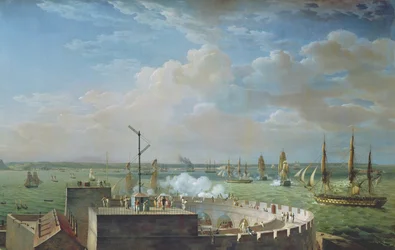 Porto de Cherbourg, 1822