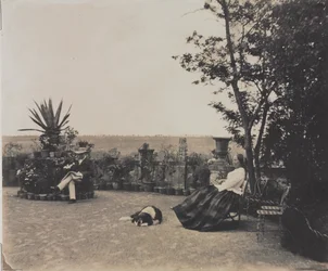 Sem título Homem e mulher relaxando, c. 1854