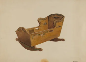 Berço, c. 1936.