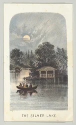 The Silver Lake, da série, Views in Central Park, New York, Parte 2, 1864.