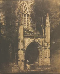 Fonte de Notre-Dame em Saint-Brieuc, Bretanha, c. 1853