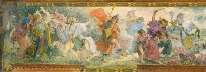 (Bacchanale Revel, Pan e Procissão)