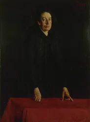 Retrato de Louise Michel 1830-1905, 1882.