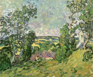 Paisagem (óleo sobre tela)