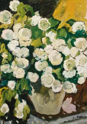 Snow Balls (óleo sobre tela)