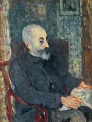 O escultor François Valtat, tio-avô de Louis Valtat