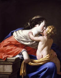Madonna and Child, c.1635-1640 (óleo sobre tela)