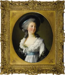 Retrato de Madame de Moreton, Condessa de Chabrillan, 1782.