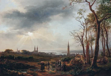 Vista da cidade de Saint-Pol-de-Léon
