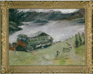 Paisagem no Walchensee (óleo sobre tela)