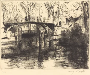 Do Tiergarten View of the Tiergarten, 1920.