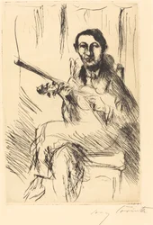 Retrato de Andreas Weissgaerber, 1919.