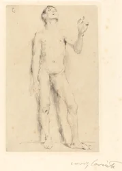 Nu masculino jovem, 1905