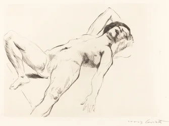 Reclining Fêmea Nua I Reclining Fêmea Nua I, 1912.