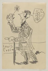 Lovis Corinth e Carl Strathmann