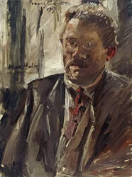 Retrato de Max Halbe 1865-1944, 1917.