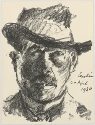 Autorretrato com chapéu mole