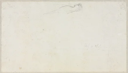 Esboço de uma esfinge [] verso, c. 1879-80.