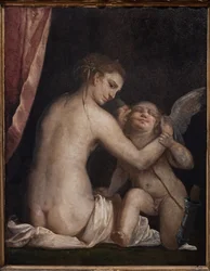 Fontanellato, Labirinto della Masone, Colecção de Arte Franco Maria Ricci: "Cupido Vénus vendável".