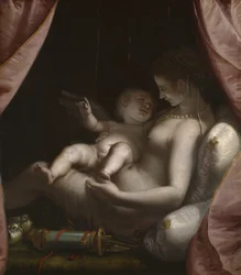 Vênus e Cupido, c. 1570.