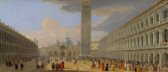 Piazza San Marco, Veneza, c.1709