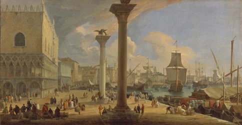 O Molo com o Palácio Ducal, c. 1710