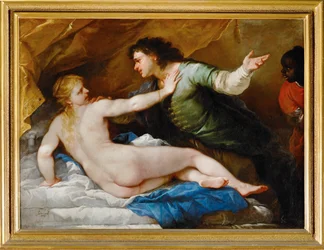 Lucretia e Sextus Tarquinius (pintura sobre tela)