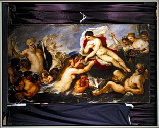 Neptuno e Anfitrite (óleo sobre tela)