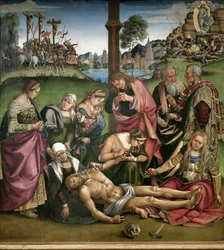 Lamentação sobre o Cristo Morto, 1502.