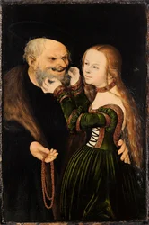 O casal desigual (Velho apaixonado)