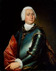 Retrato do conde Ernst Christoph von Manteuffel, século XVIII