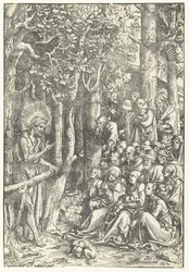 João Batista prega às pessoas