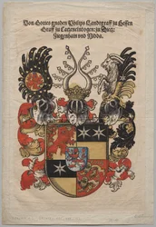 Brasão de Filipe, Landgrave de Hesse