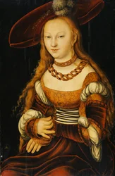 Retrato de uma jovem senhora, c.1350