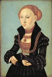 Retrato da Eleitora Sibila da Saxônia (1510-1569)