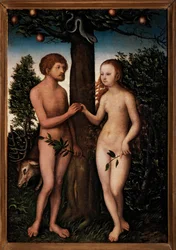 Adão e Eva.