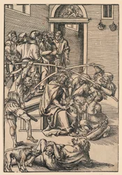 Coroação de espinhos, ilustração de «A Paixão»