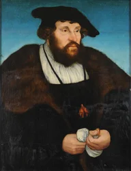 Alemão: Bildnis Christians II, König von Dänemark Retrato de Christian II, Rei da Dinamarca