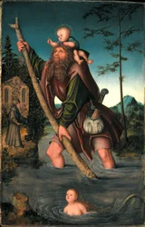Alemão: Der heilige Christophorus São Cristóvão
