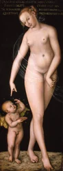 Alemão: Venus und Amor als Honigdieb Vénus com Cupido a roubar mel