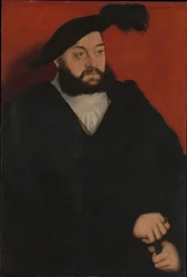 Retrato de João, príncipe hereditário da Saxônia