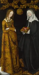 Santos Christina e Ottilia, 1506