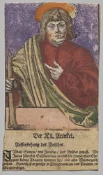 Judas de Cristo, os Apóstolos, e São Paulo
