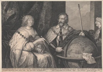 Thomas Howard, 21º Conde de Arundel e Alethea Howard (née Talbot), 13ª Baronesa Furnival, Condessa de Arundel
