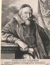 Wenceslaus Coeberger, Præfectus Generalis Montium Pietatis, Bruxellis