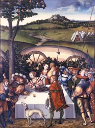 Judite à mesa de Holofernes