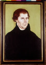 Retrato de Martinho Lutero (1483 - 1546), Pintura de Carnach
