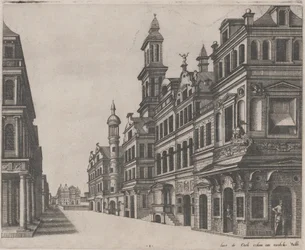 Perspectiva de uma rua