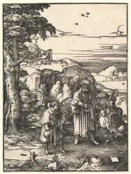 Abraham Going to Sacrifice Isaac, 1517-19.