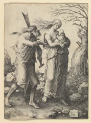 Adão e Eva após a expulsão, 1510.